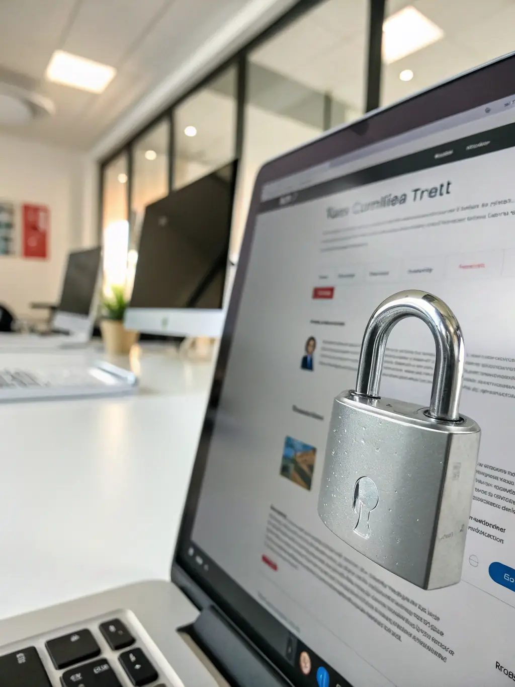 An image representing security protocols and compliance certifications, emphasizing the platform's commitment to data protection and regulatory adherence.